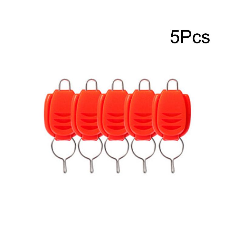 5Pcs Fishing Line Holder Buckle Stopper Keeper Clip For Baitcasting Reel Pescaria Accessories Pesca Fishing goods Tackle