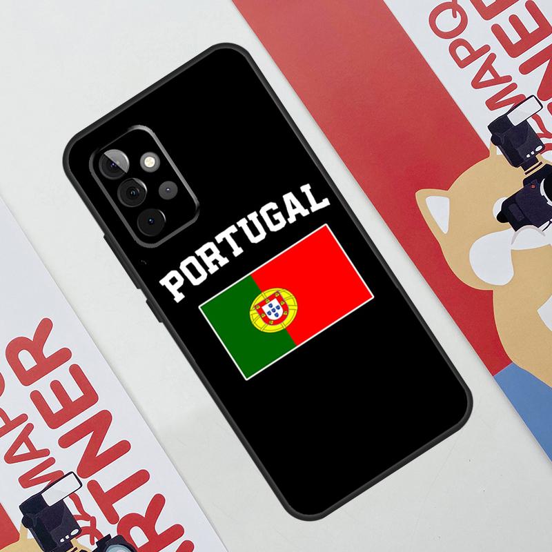 Portugal Flag Case For Samsung Galaxy A54 A34 A24 A14 A73 A53 A33 A23 A13 A52 A32 A22 A12 A51 A71 Cover