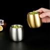 Children‘s Anti-drop Double-layer Beer Cup Reusable Heat Insulation Coffee Mug  Cold Drink