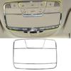 For Mercedes-Benz GLC 2016- Matte Silver Roof Reading Light Frame Decor Trim