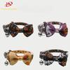 Fancyfamily Pet Halloween Collar Butterfly Tie with Bell Adjustable Cat Collar Small and Medium-sized Woven Dog Neck Collar