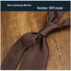 Men's 8CM Retro Burgundy Polyester Silk Tie - Business & Formal Suit Accessory