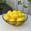 Artificial Yellow Lemon Fake Lemon, Artificial Fruit Home Decoration, Kitchen and Dining Table Cabinet Party Decoration