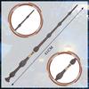 [Meccol] Dumbledore's Elder Wand Set - Costume Accessory, Magical Prop, Harry Potter Wand, Steel Core, High-Precision Engraving, Durable, Includes
