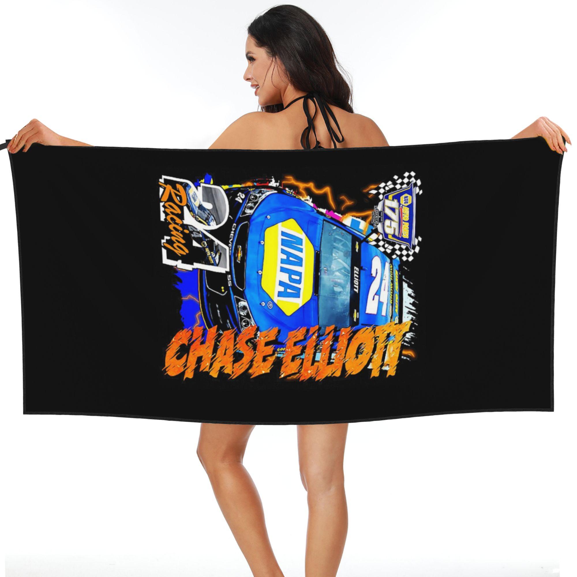 Chase Elliott Napa Racing Beach Towel Soft Microfiber Quick Dry Absorbent Quick Towels For Pool 70x140 cm