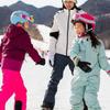 Rhinestone Figure Skating Gloves Palm Protection Kids Skating Mittens  Winter Sports