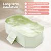 Foldable Baby Bathtub Portable Toddler Bathtub Shower Basin 2 Color Safe and Secure Thermal Bath Barrel for Children