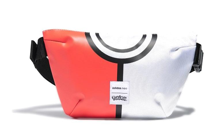 

Adidas Neo Pokémon Collaboration Polyester Backpack, Crossbody Bag Regular Unisex Red/Black/White FK2088