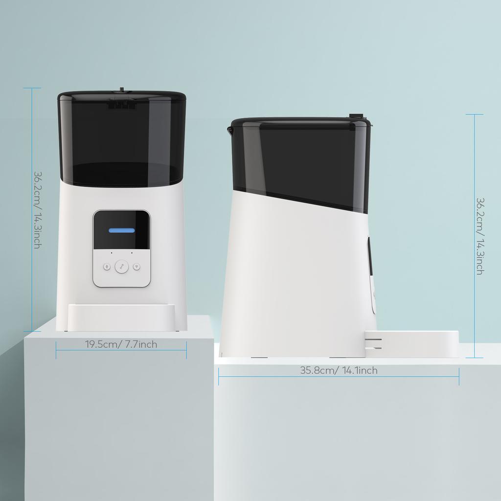 Pet Feeder Automatic Feeder Timed Quantitative Large-capacity Pet Intelligent Feeders