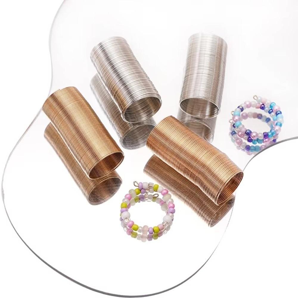 Circle Memory Steel Wire 68 Loops/Lot 0.6mm Jewelry Wire Wrapping  For Ring Beaded Bracelet