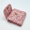 Small Sanitary Napkin Storage Pouch Cute Floral Lace Bow Period Bag Waterproof Privacy Organizer for Teen Girls School Use
