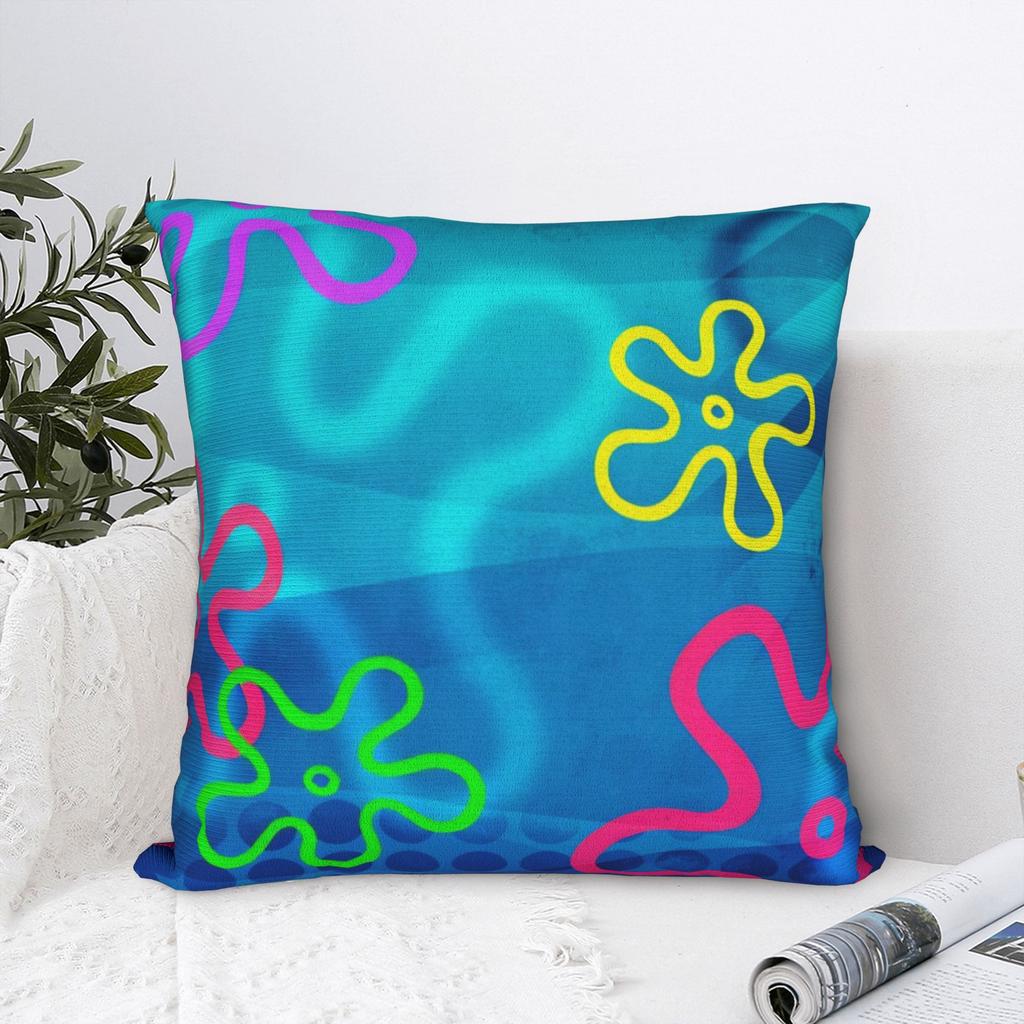 Pillow Cover SSpongeBobeds SSquarePantsed Sponge Man Kawaii Pillow Case For Wedding Party Home Decor Pillowcases