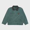 Lawfoo American Vintage J97 Unisex Retro Color-Block Lapel Casual Jacket