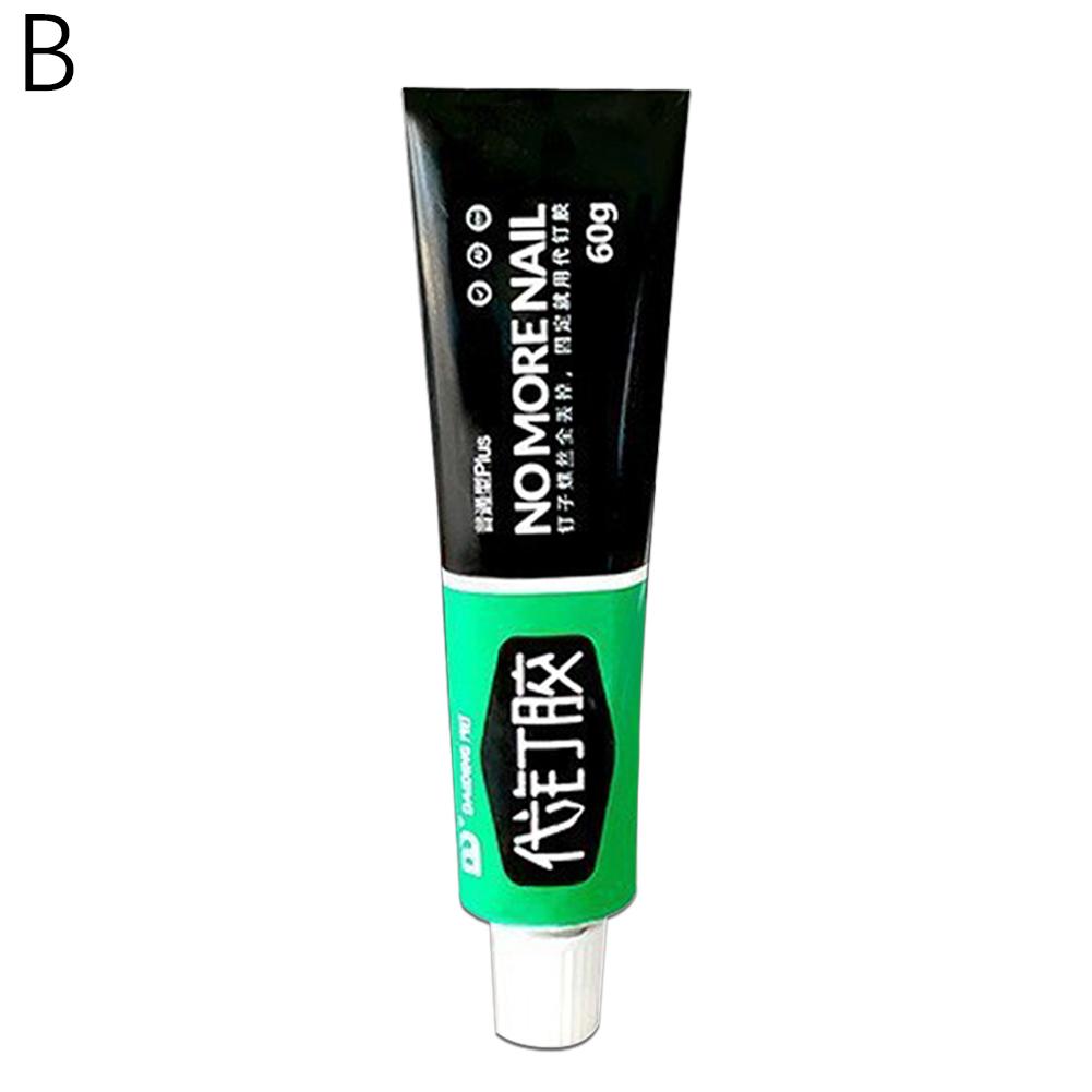 20g Multi-functional Nail-free Glue Waterproof Concrete Strong All-purpose Brick Glue Glue Glass Plastics Plaster Metals St S6Q9