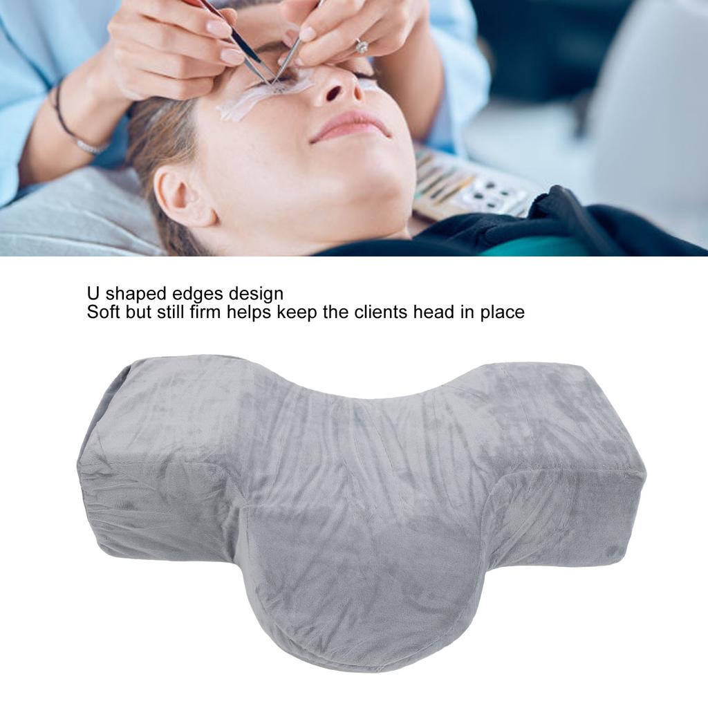 Eyelash Extension Pillow Ergonomic Improve Cervical Comfortable U Shape Comfy Lash Neck Pillow