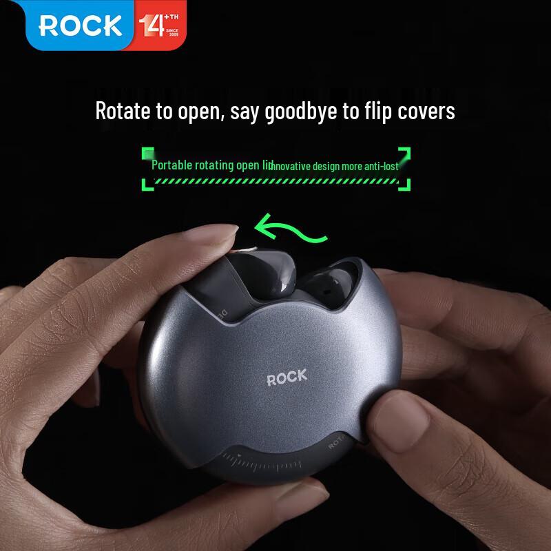 ROCK Rotating TWS Bluetooth Earbuds