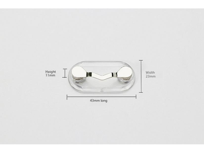 ReadeREST Magnetische Brillen- und Ausweishalter-Brosche