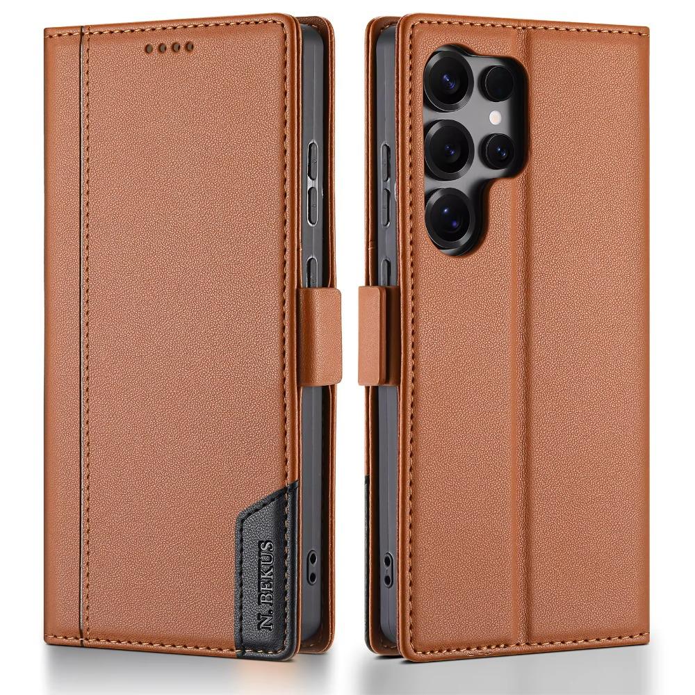 

RFID Blocking Card Slot Holder Wallet Flip Phone Case For Samsung Galaxy S25 Ultra S24 Plus S23 S22 A06 A16 A26 A36 A56 A17 A55 Galaxy S22 5G