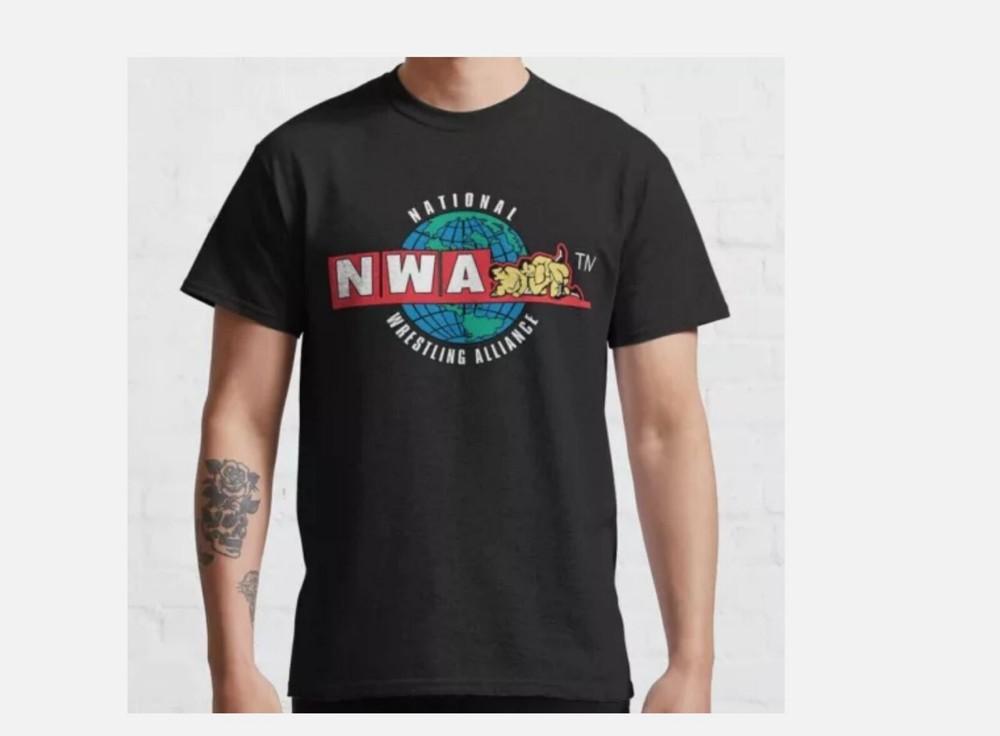 

HOT NwaNational Wrestling Alliance Classic Classic T-Shirt Size S-5XL Unisex T-Shirt L