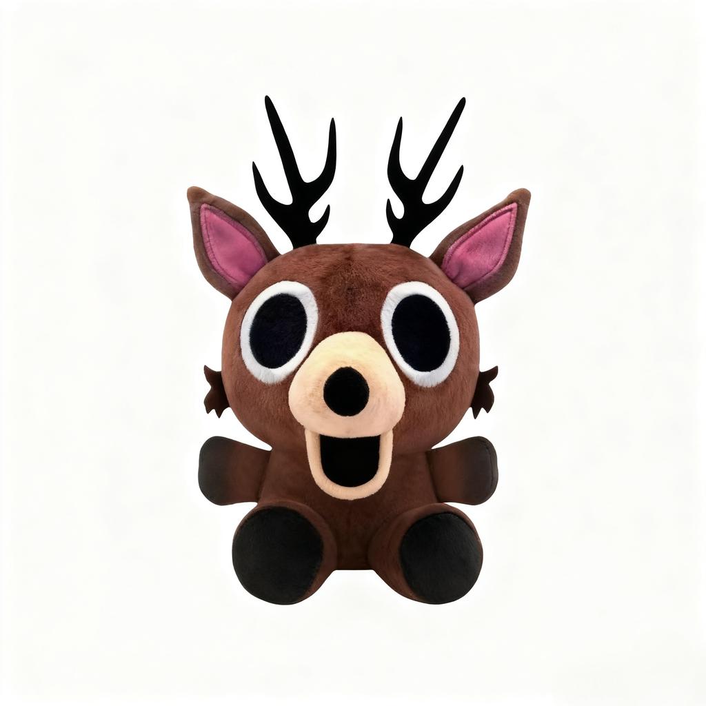 @-Baby 99 Nights In The Forest Plush Cub Deer Plush Funny Game Chrismas Gift Anime Peripherals Soft Doll New Cute Deer Doll