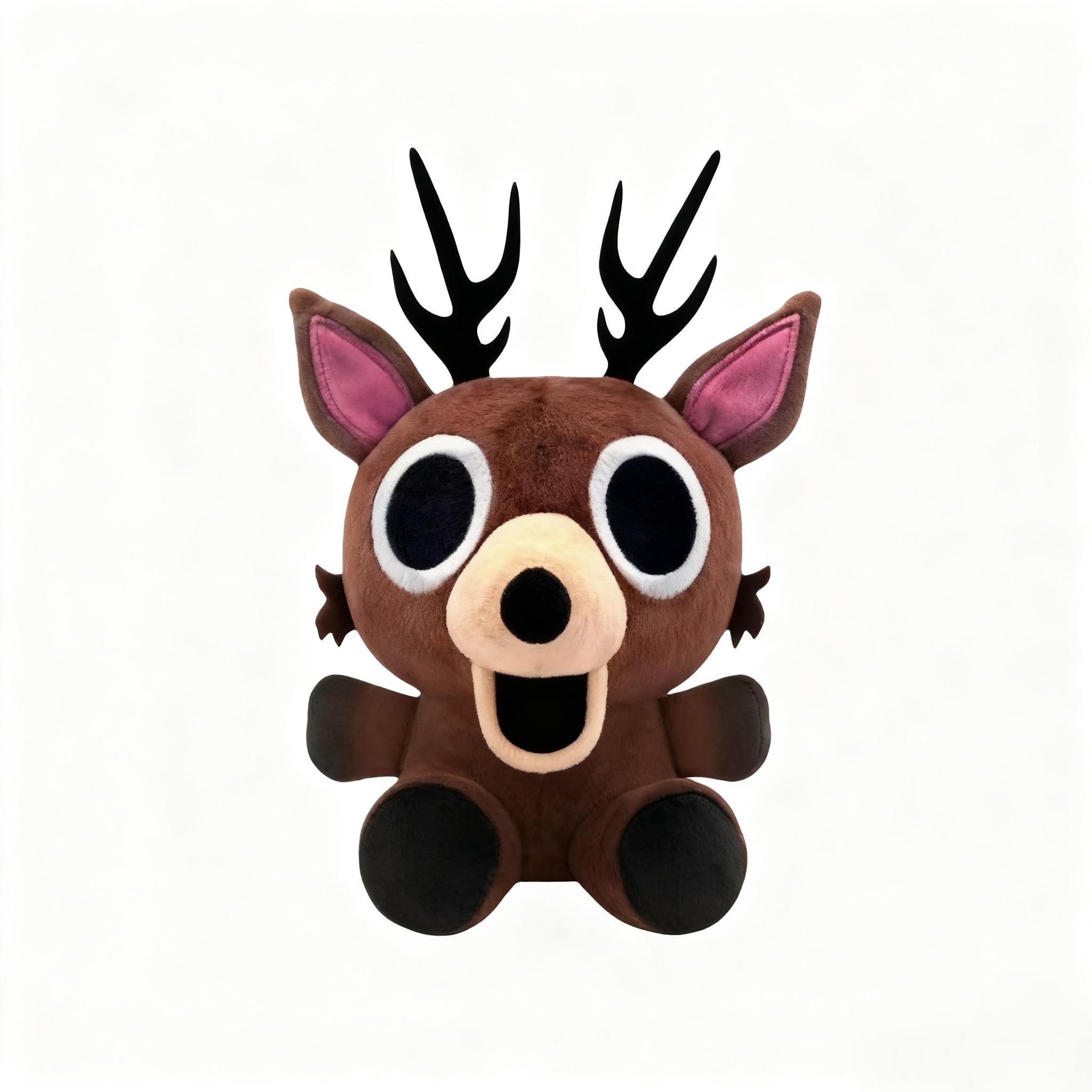 

@-Baby 99 Ночей в Лесу Плюшевый Медвежонок Плюшевый Олень Смешная Игра Рождественский Подарок Аниме-аксессуары Мягкая Кукла Новая Милая Кукла Олененок