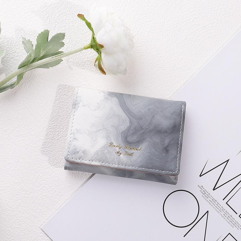 

Милый креативный женский картхолдер мини 30% скидка свежий ноль + модный принт для мелочи короткий женский чёрный