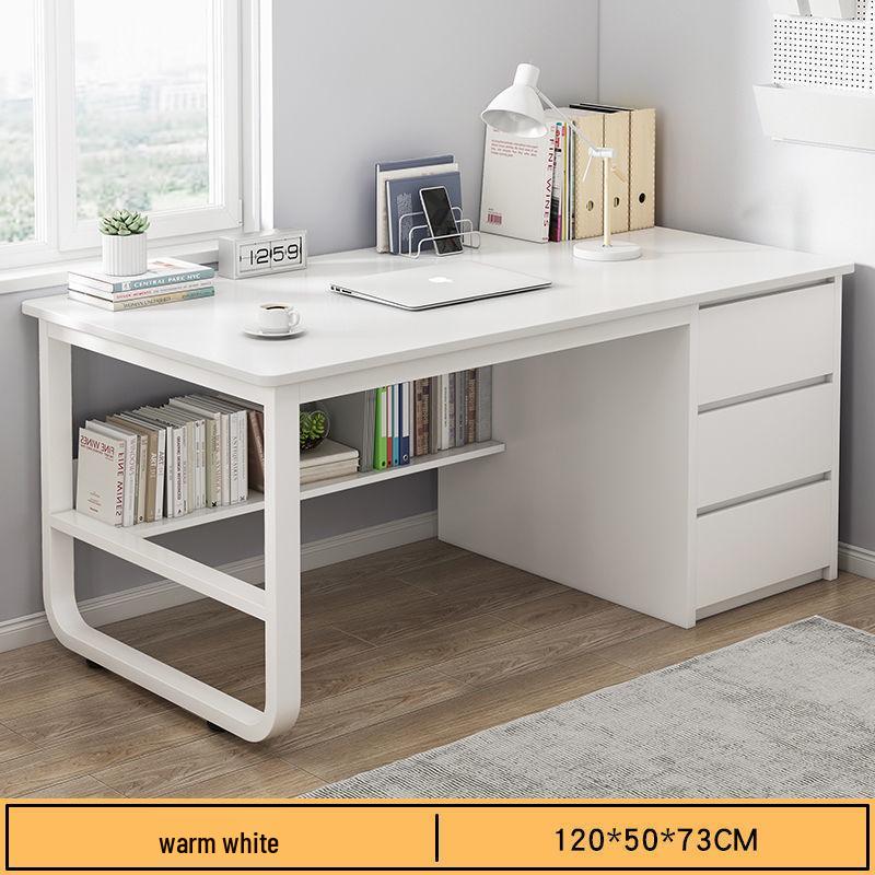Simple Student Writing Desk with Drawer - Home Office Study Table