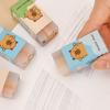 Capybara Eraser Elementary School Cartoon Sandwich Drawing Eraser Cute Exam Drawing Correction Pencil Eraser Stationery