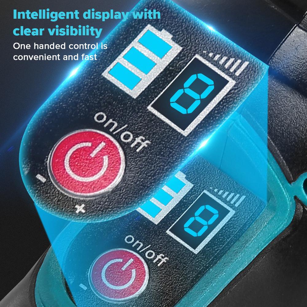 21V 5500RPM Cordless Polisher 150mm Electric Angle Grinder Mini Grinding Machine Diamond Cutting Power Grinder 8 Modes