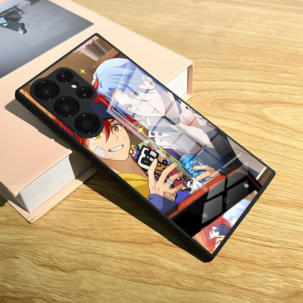 Boy S-Sk8 The Infinity Anime Phone Case For S25 Ultra Samsung S26 S24 Fe S22 S20 S23 21 Plus A54 A34 A53 A16 Glass Cover