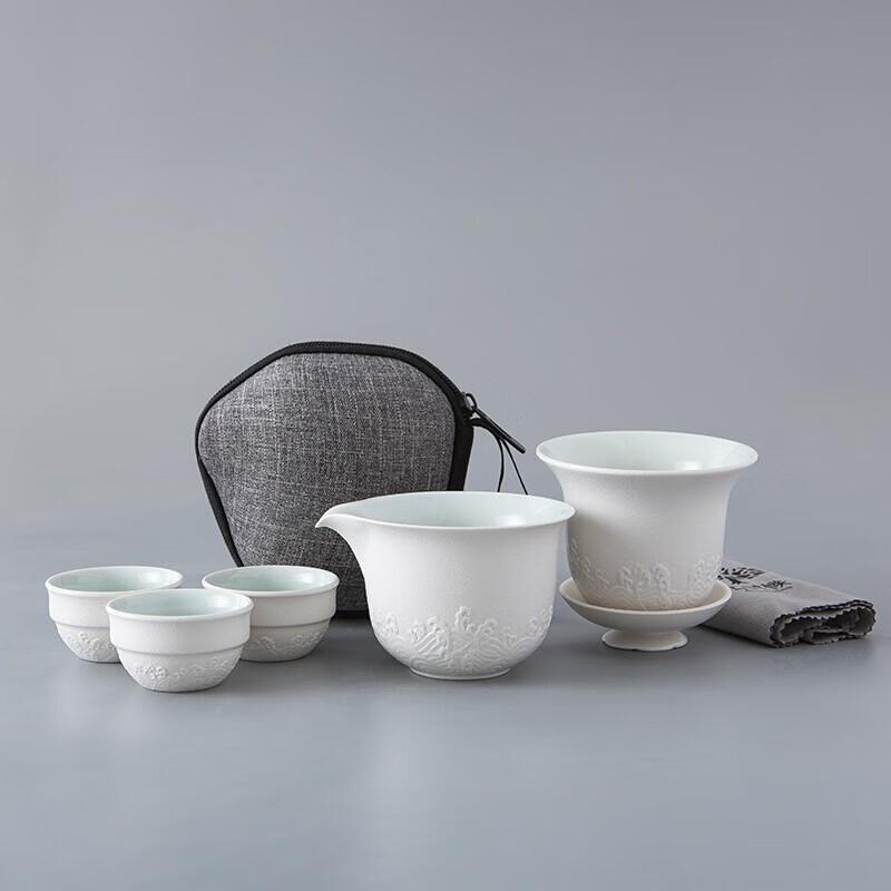 

Ancient Times G81 Waves Ceramic Kung Fu Tea Set