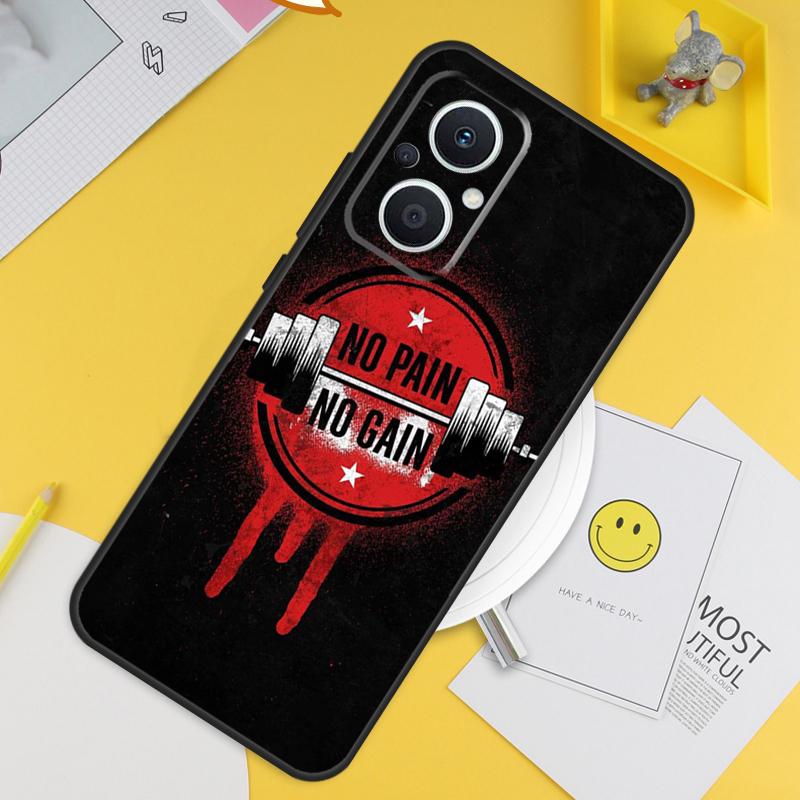 Bodybuilding Gym Fitness For OPPO Reno 14F 13F 12F 11F 13 12 11 10 14 Pro 7 8 Lite 8T OPPO Find X5 X6 X8 X9 Pro Case