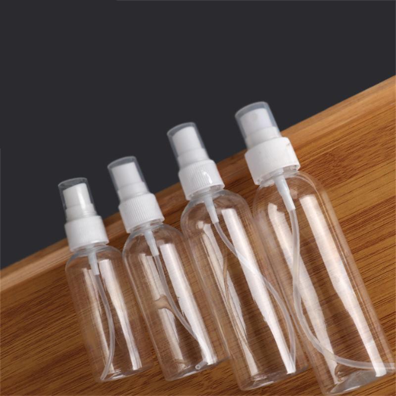 

50PCS 10ml 20ml 30ml 50ml 100ml Clear Plastic Refillable Bottle Perfume Bottle Atomizer Empty Spray Bottle Portable Travel Tool 50PCS 10ml