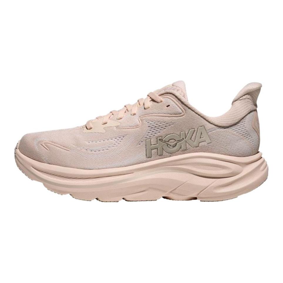 HOKA ONE ONE CLIFTON 10 Running Shoes Women's Beige Pink 1162031-BWDR