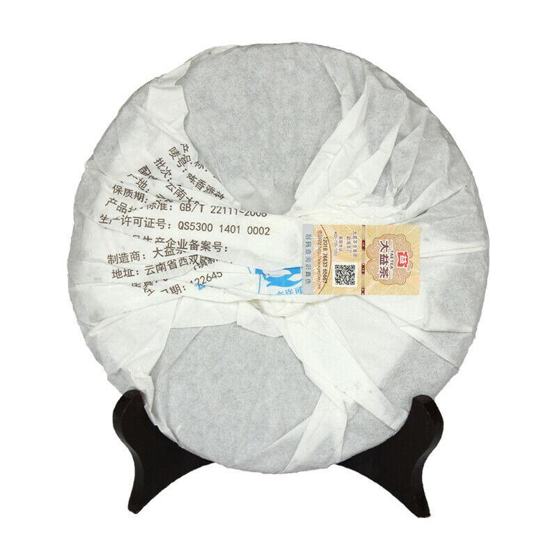 Aged Aroma Menghai Dayi TAETEA Pu-erh Tea Cake 2015 Puerh Puer Cooked Ripe 357g