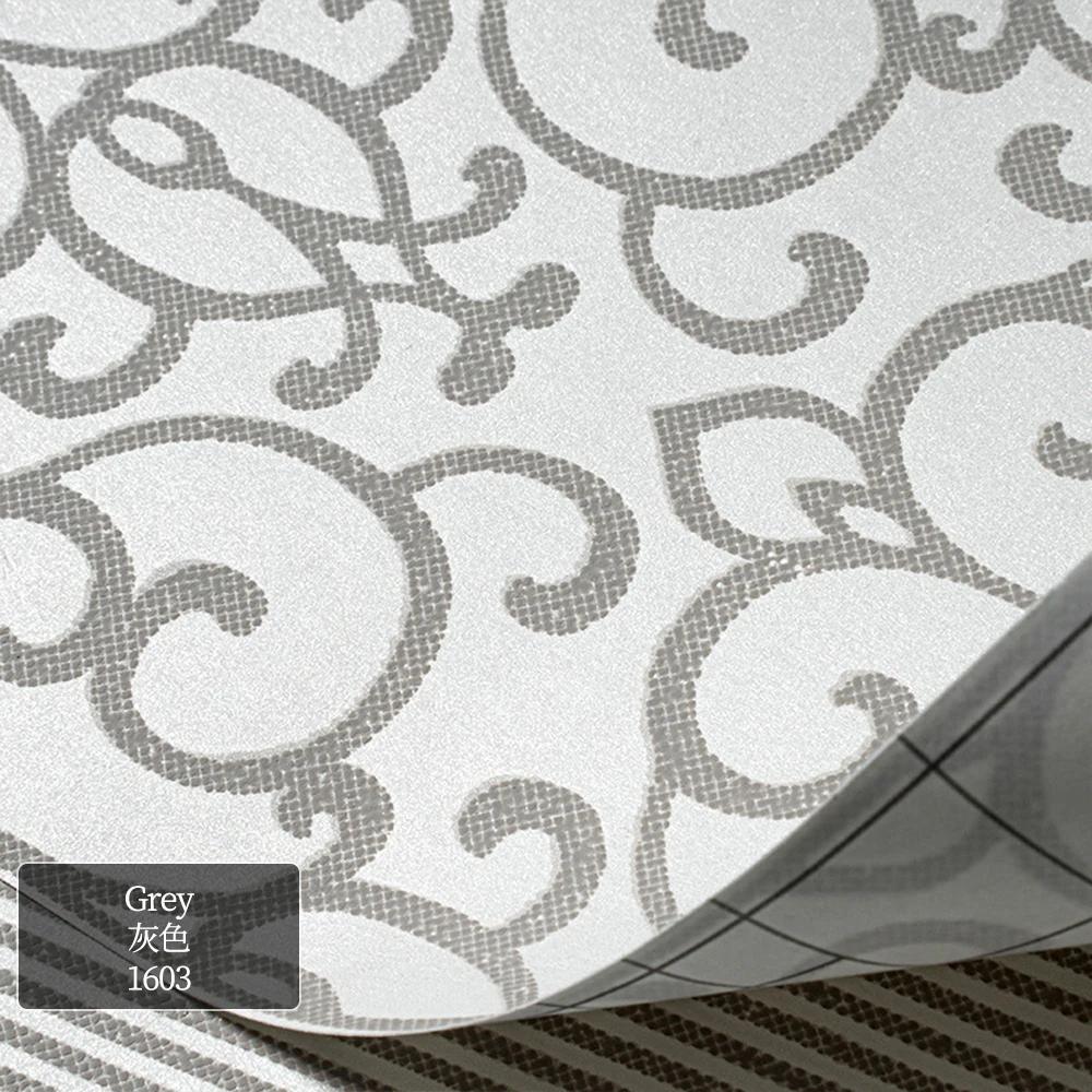 Netkané samolepicí tapety Evropský styl Velký květ Svislý pruh Domácí dekorace Tapeta Samolepicí