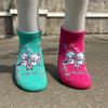 5 Pairs Socks Men and Women Short Socks Tide Cartoon Cute College Style Socks Personalised Cotton Socks