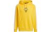 adidas Neo X SESAME STREET Sweatshirts Unisex Yellow Hooded Thickened Regular HD7301