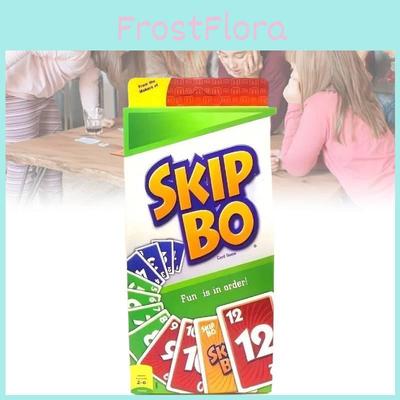 Põnev Skip Bo kaardimäng, mis sobib suurepäraselt peremänguks ja sõbralikeks kogunemisteks
