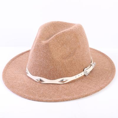 Popular European and American High-end Wool Top Hat, Men's and Women's Fashion Versatile Elegant Top Hat Jazz Hat