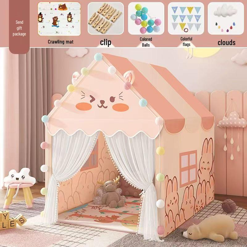 Indoor Massivholz Kinder Spielburg mit separaten Betten - Spaß für Jungen & Mädchen