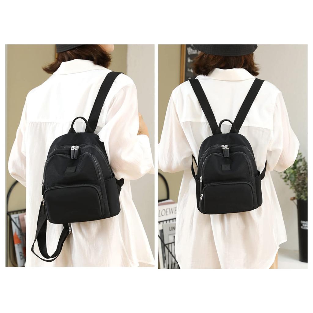 [NOTAG] Women's Small Mini Backpack, Perfect for Girls and Adults, Waterproof Nylon, Lightweight, Compact, Cute, Stylish, and Simple, Perfect for
