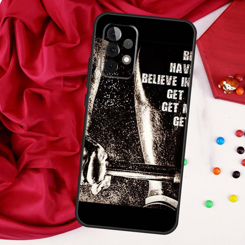 Bodybuilding Gym Fitness For Samsung Galaxy A26 A05 A06 A16 A54 A34 A14 A22 A32 A52 A55 A35 A15 A53 A13 A56 A36 Case