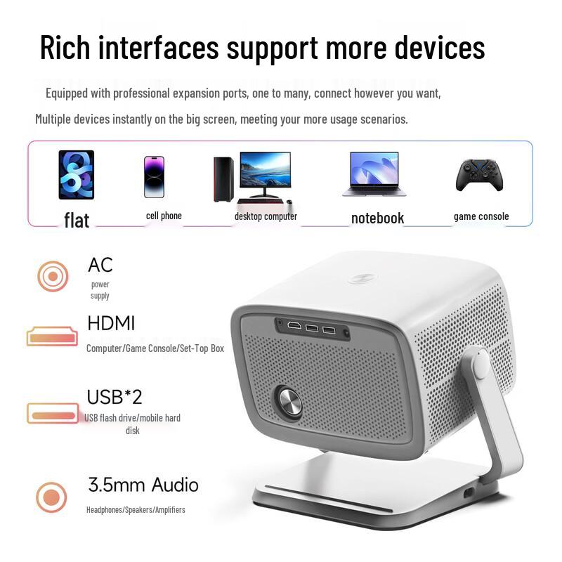 SAST D3 Full HD 1080P Smart LED Projector (CN version)