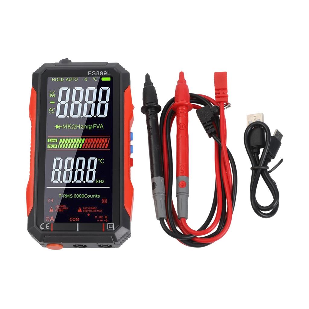 Advanced Features of Digital Multimeter USB C Rechargeable for Professionals