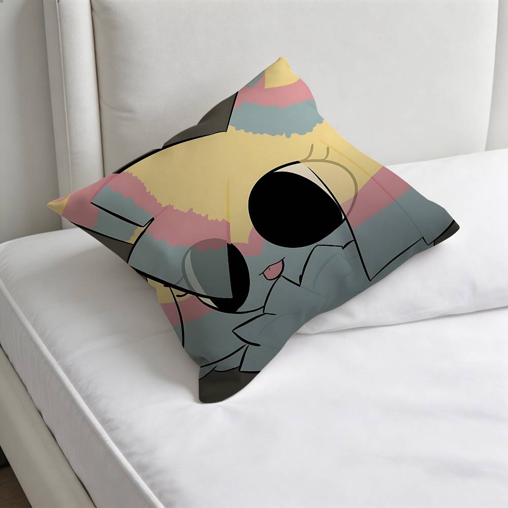 Federa per Cuscino Quadrata Anime YYatta Morbida Copricuscino Decorativo per Divano Letto Casa