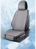 Ice Silk Non-Slip Car Seat Cushion Set - Summer Cooling with Backrest & Square Cushion