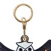 Keychain Pendant Cartoon Eagle Shape Key Holder Imitation Leather Access Control Card Holder School Bag Protective