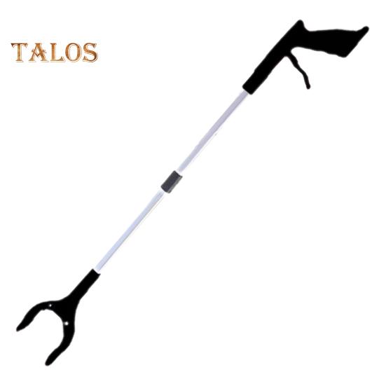 

Складной инструмент для захвата зажима для мусора со встроенными магнитами, эргономичный складной зажим для металлических предметов, инструмент для извлечения отходов чёрный