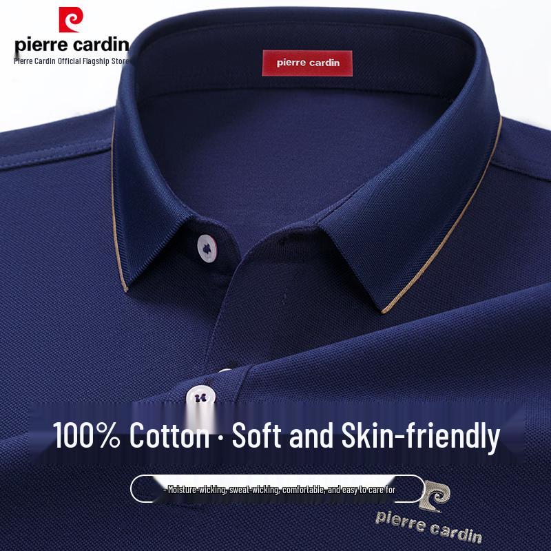 Pierre Cardin Men's 100% Cotton Short Sleeve Polo Shirt